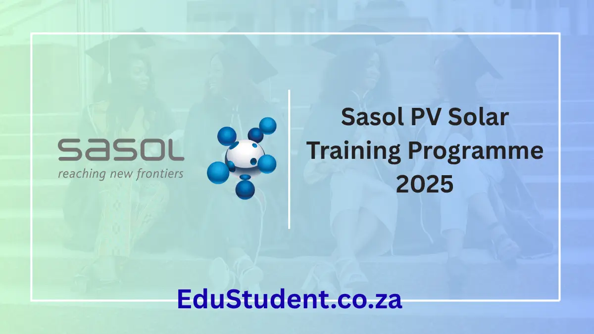 Sasol PV Solar Training Programme 2025