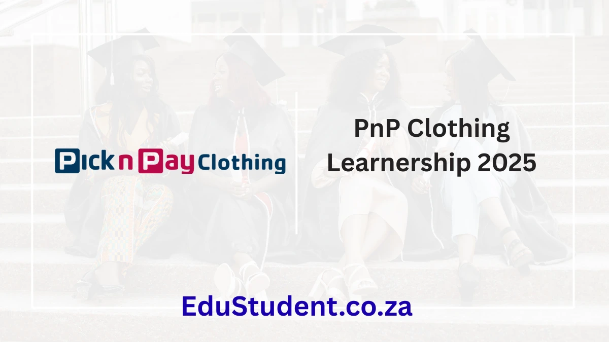 PnP Clothing Learnership 2025