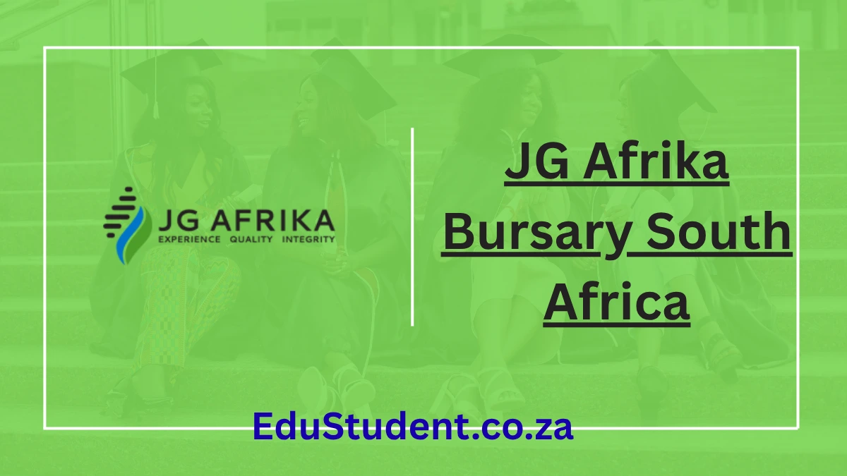 JG Afrika Bursary South Africa