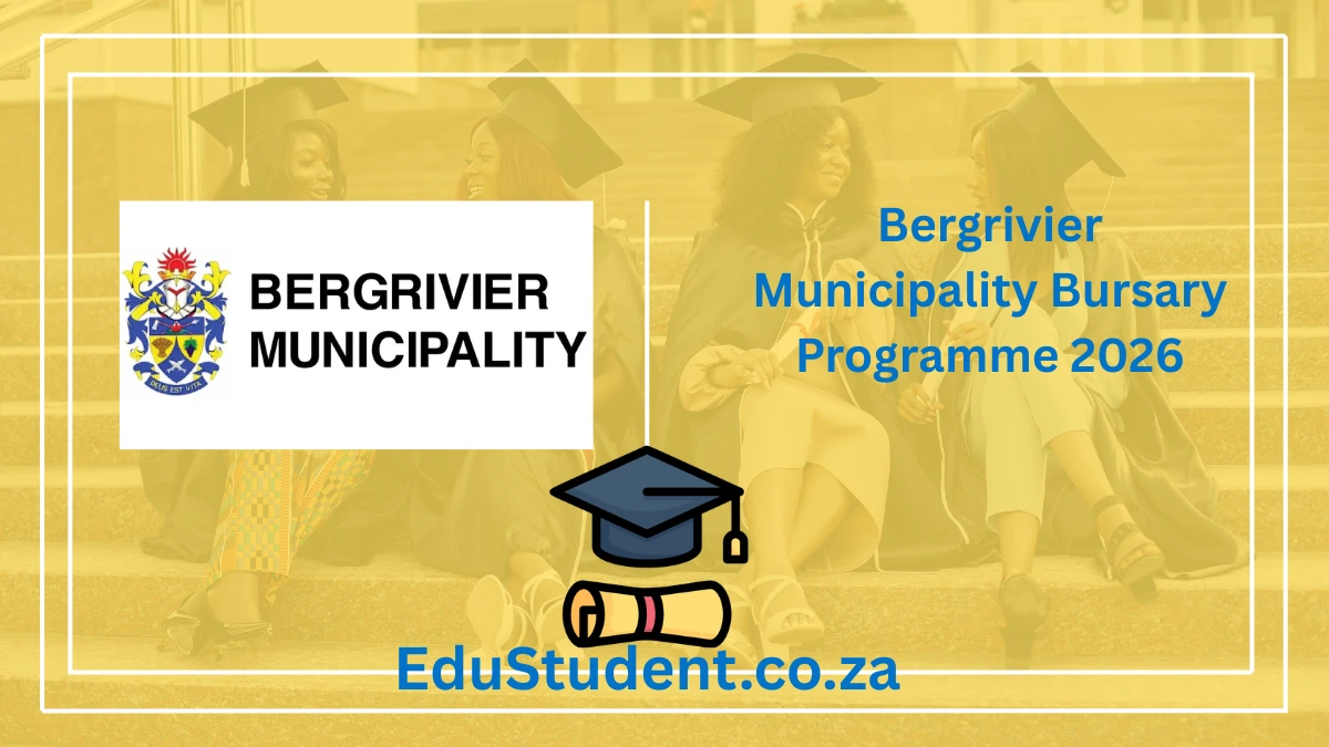 Bergrivier Municipality Bursary Programme 2026