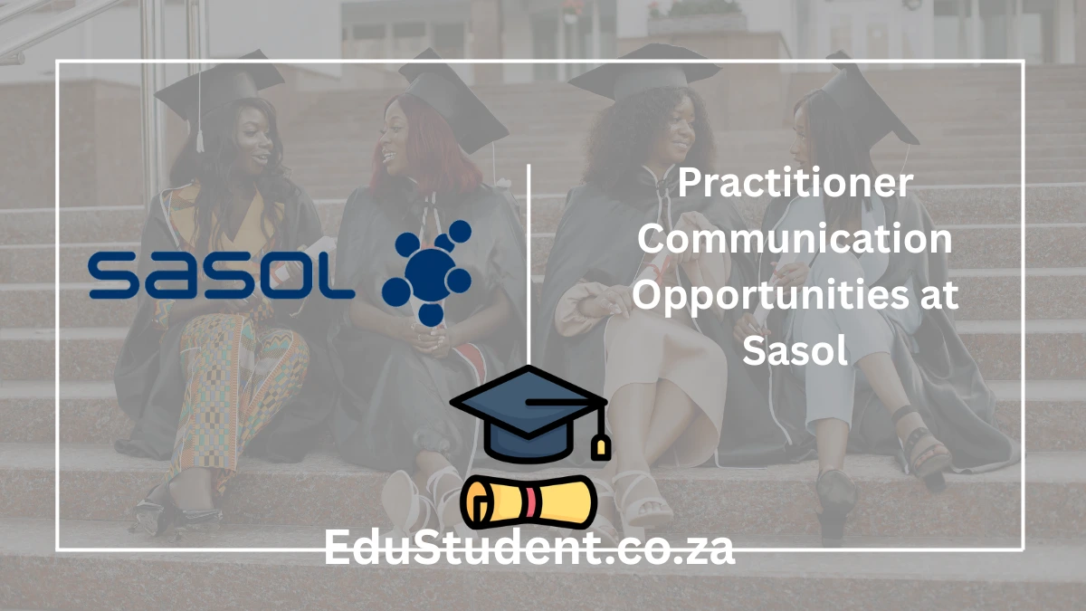 Practitioner Communication Opportunities at Sasol