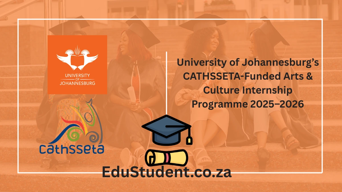 CATHSSETA-Funded Arts & Culture Internship Programme 2025–2026