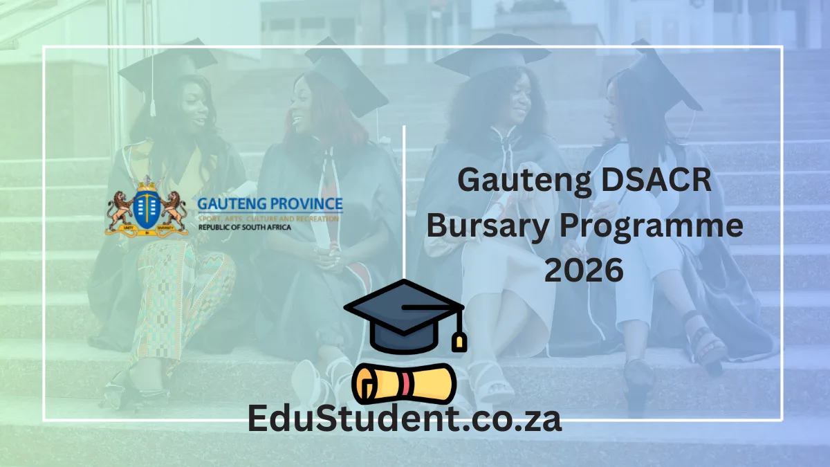 Gauteng DSACR Bursary Programme