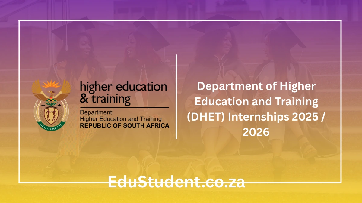 Department of Higher Education and Training (DHET) Internships