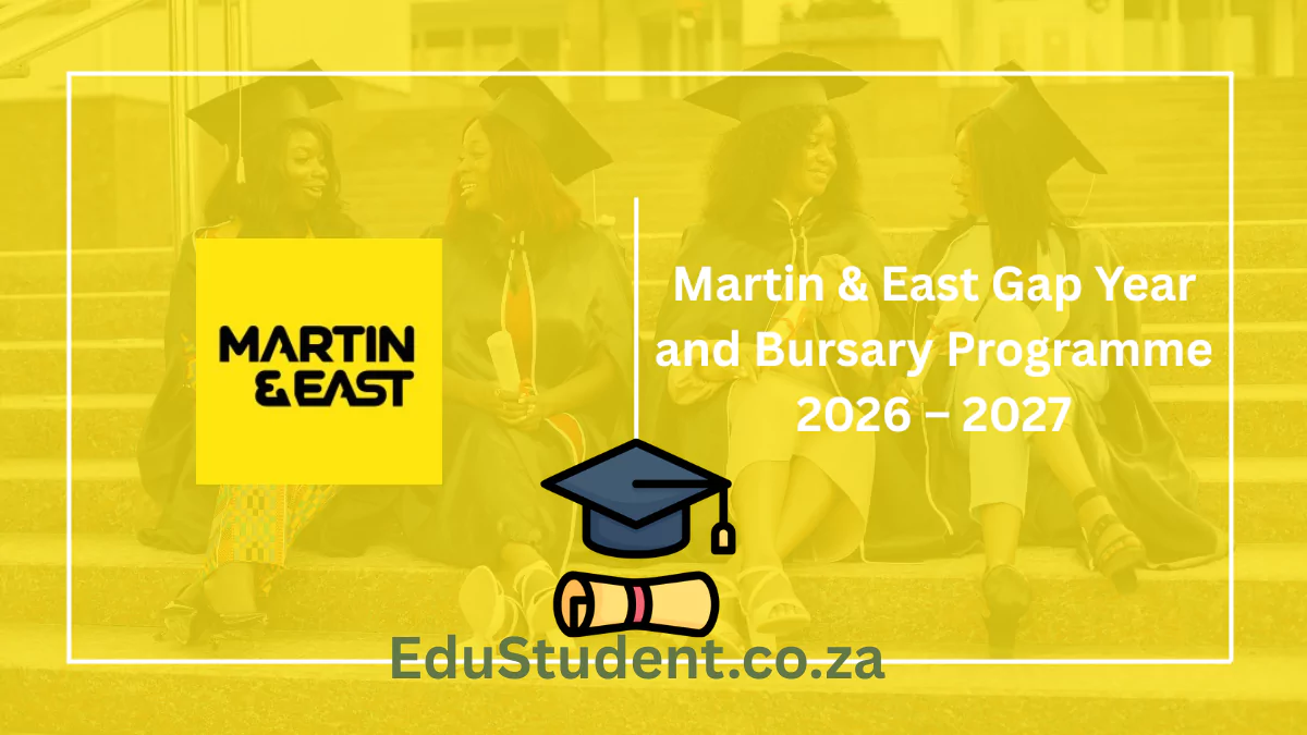 Martin & East Gap Year and Bursary Programme