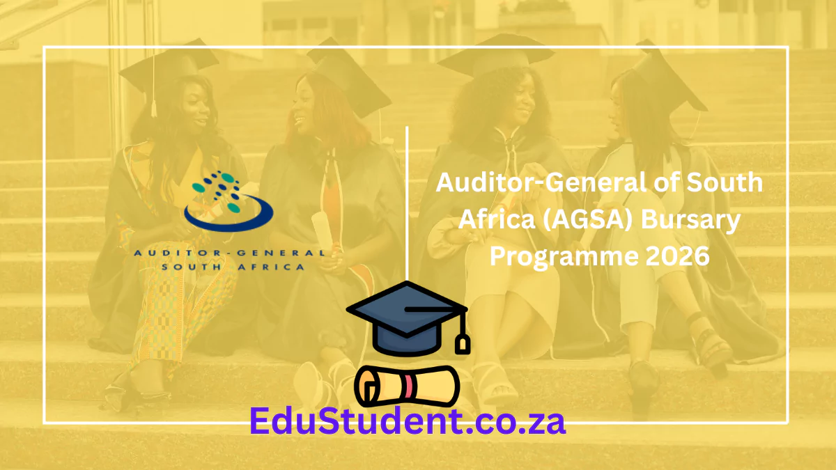 Auditor-General of South Africa (AGSA) Bursary Programme 2026
