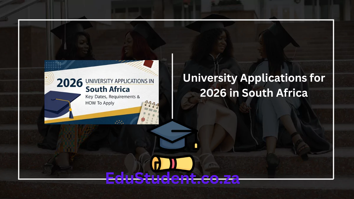 University Applications for 2026 in South Africa