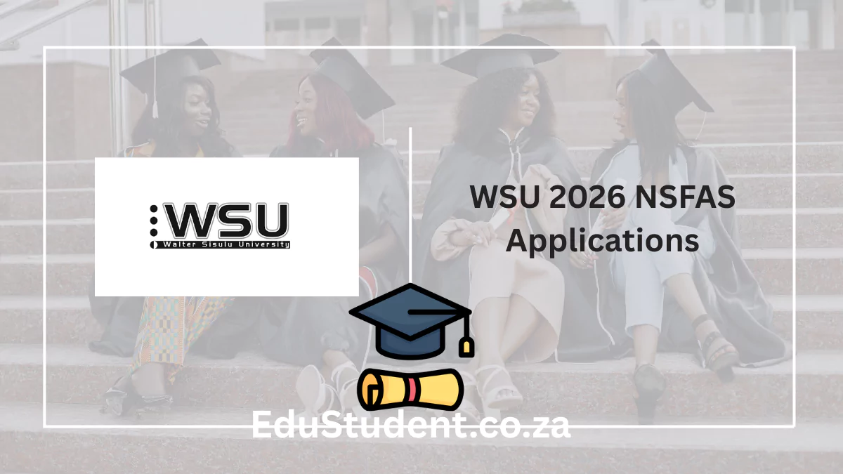 WSU 2026 NSFAS Applications