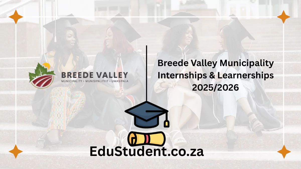 Breede Valley Municipality Internships & Learnerships 2025/2026