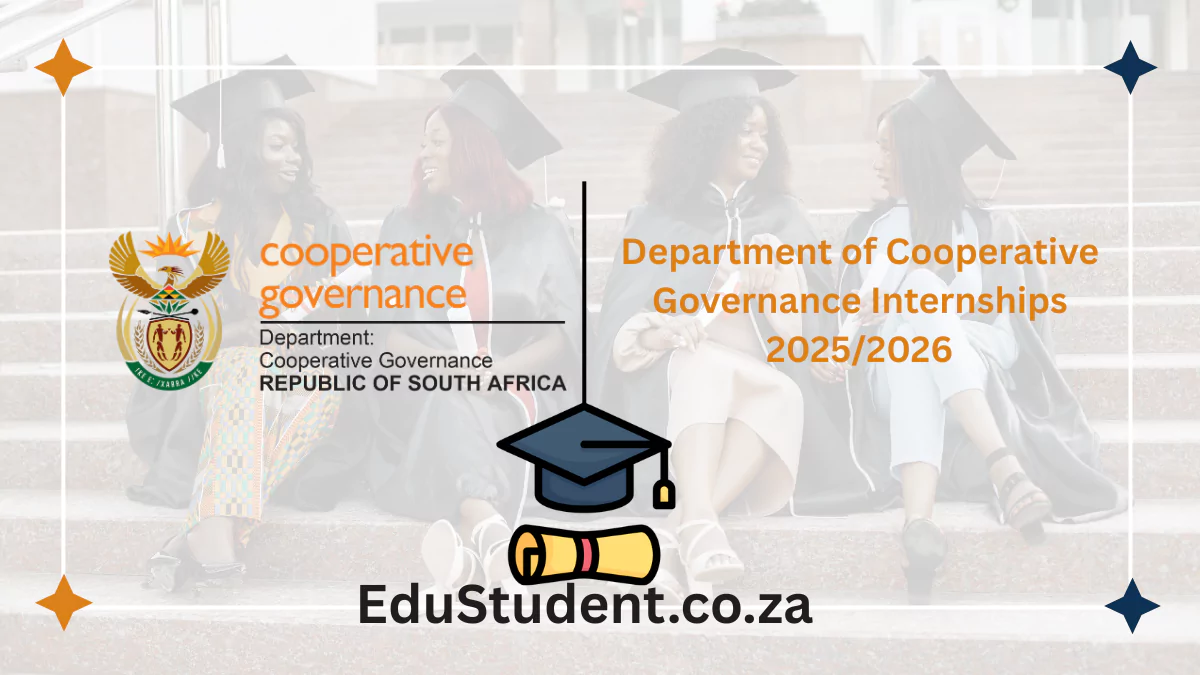 Department of Cooperative Governance Internships 2025/2026