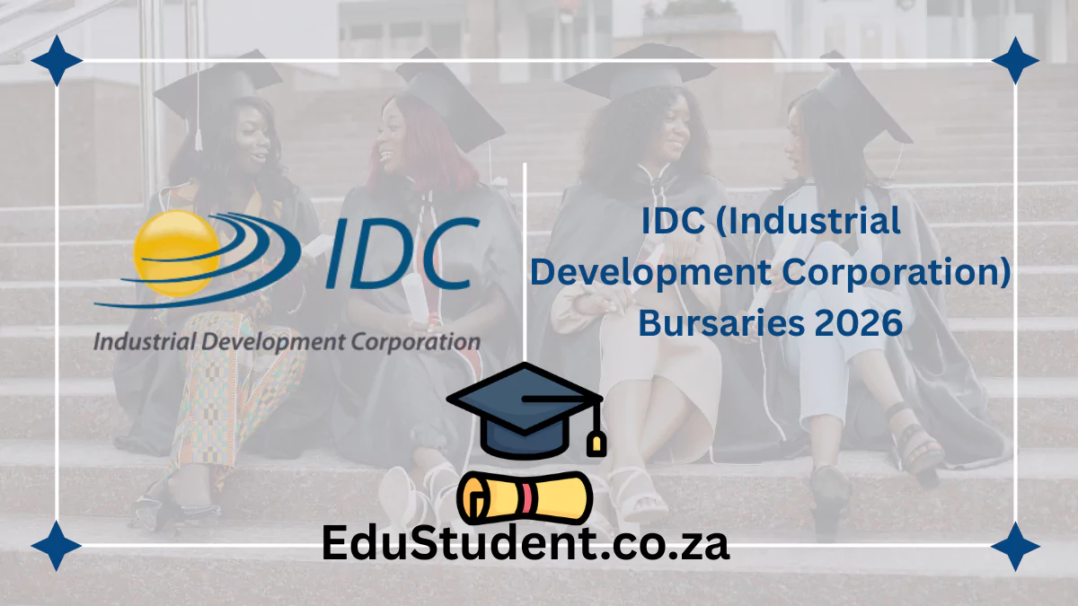 IDC (Industrial Development Corporation) Bursaries 2026