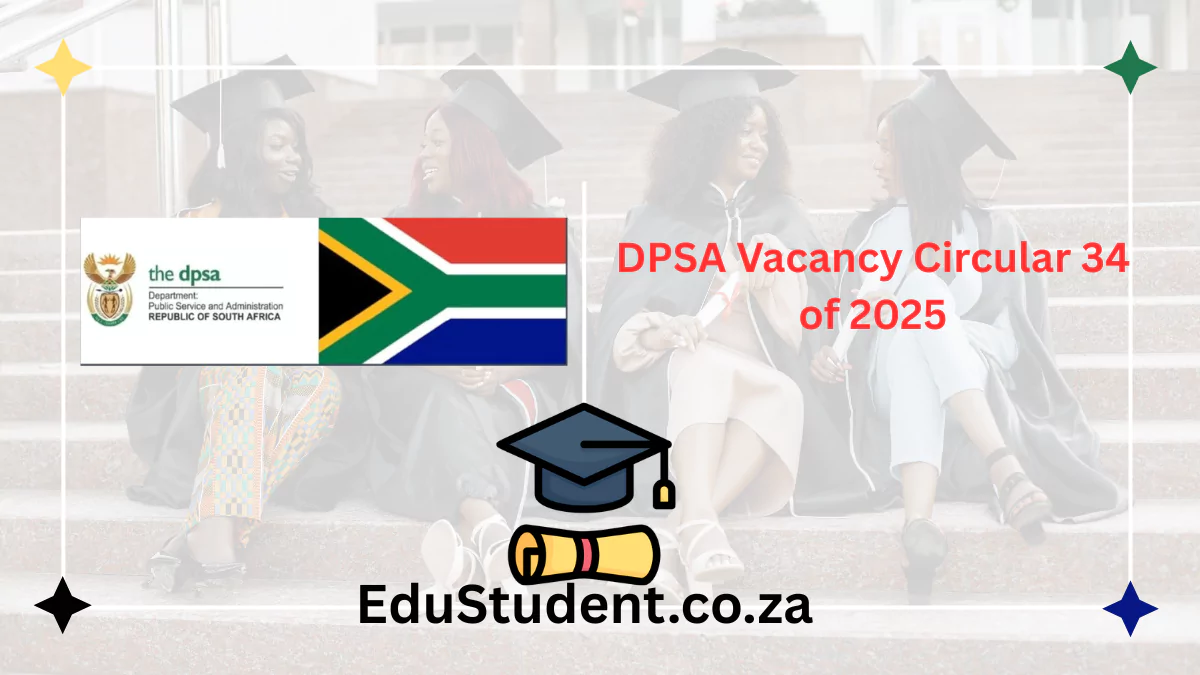 DPSA Vacancy Circular 34 of 2025
