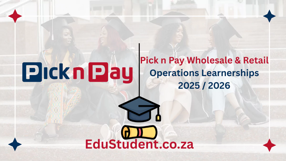 Pick n Pay Wholesale & Retail Operations Learnerships 2025 / 2026