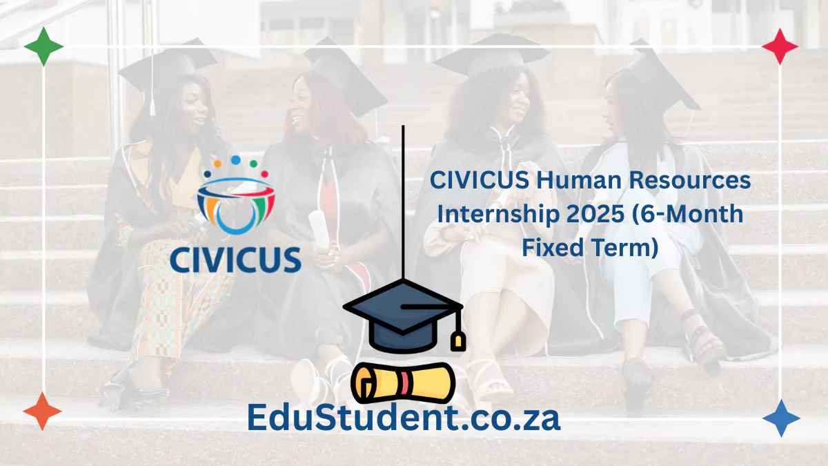 CIVICUS Human Resources Internship 2025 (6-Month Fixed Term)