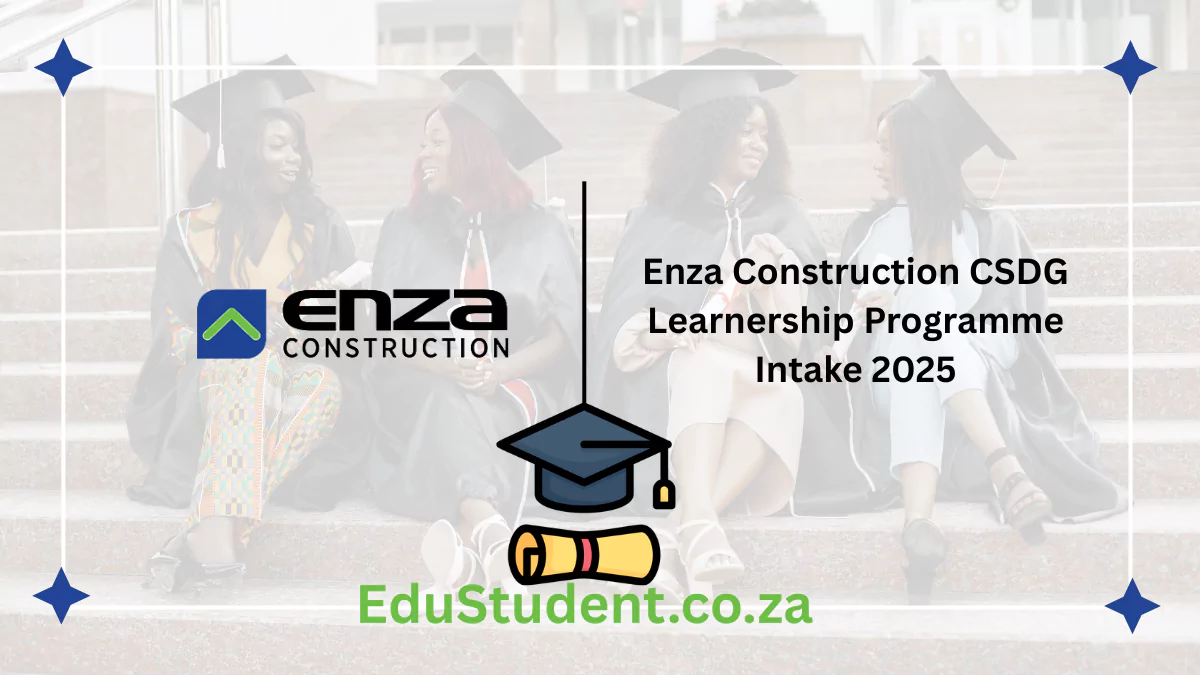 Enza Construction CSDG Learnership Programme Intake 2025