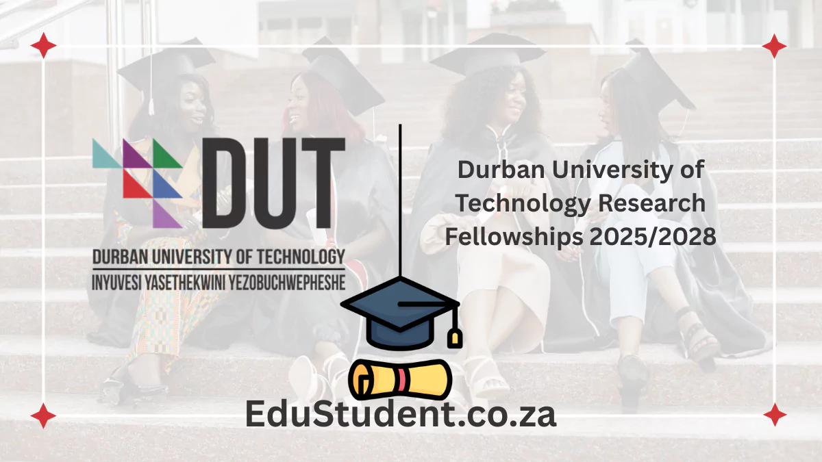 Durban University of Technology Research Fellowships 2025/2028