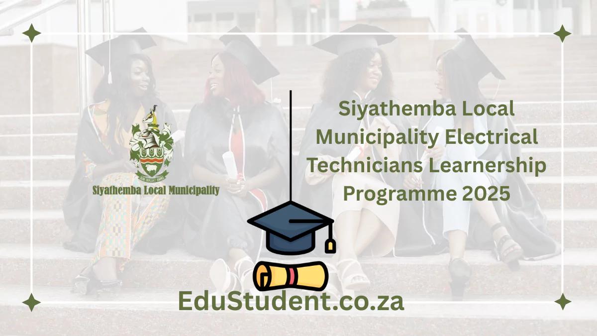 Siyathemba Local Municipality Electrical Technicians Learnership Programme 2025