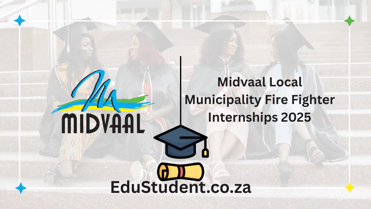 Midvaal Local Municipality Fire Fighter Internships 2025
