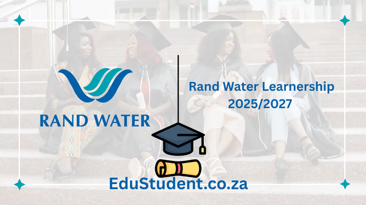 Rand Water Learnership 2025/2027