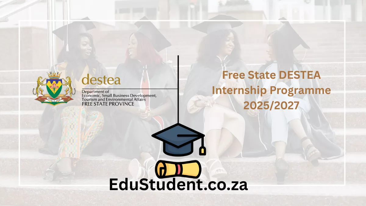 Free State DESTEA Internship Programme 2025/2027