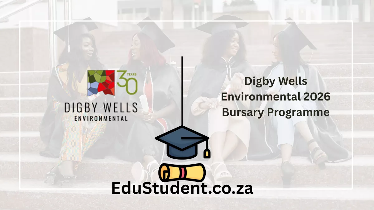 Digby Wells Environmental 2026 Bursary Programme