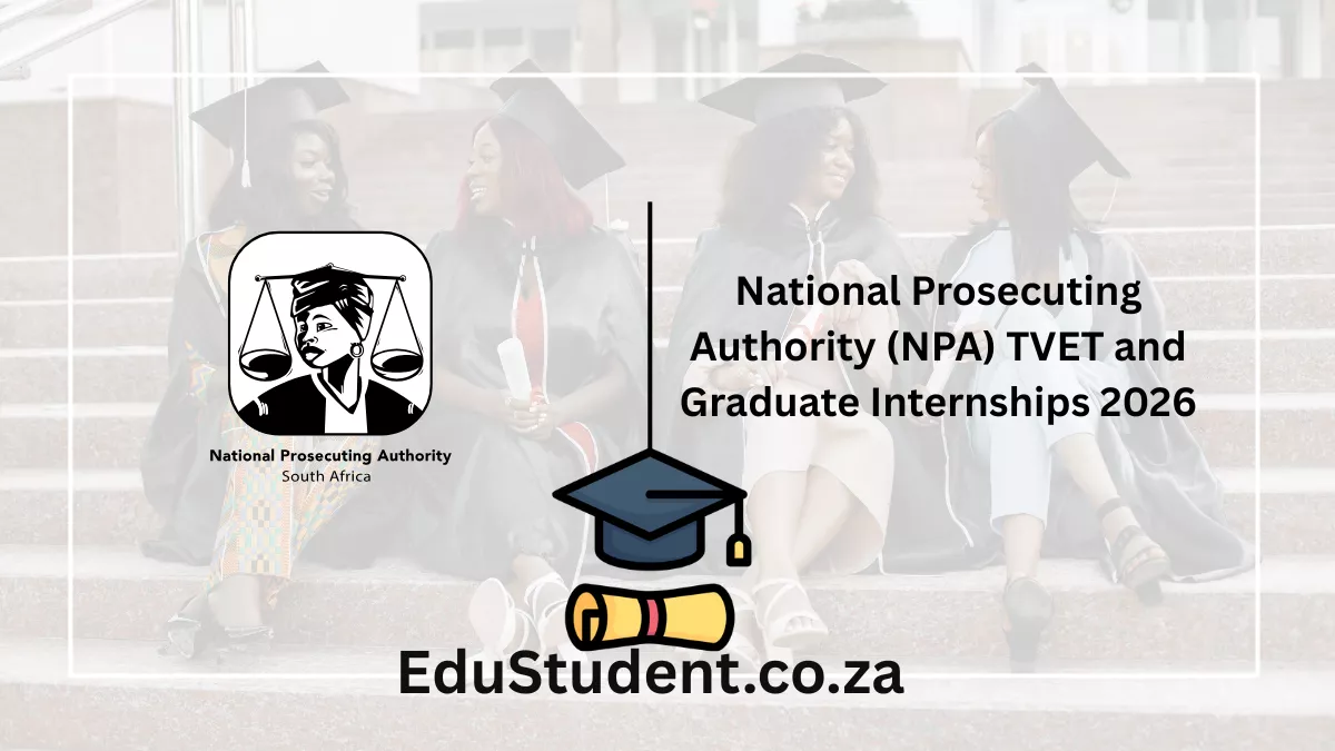 National Prosecuting Authority (NPA) TVET and Graduate Internships 2026