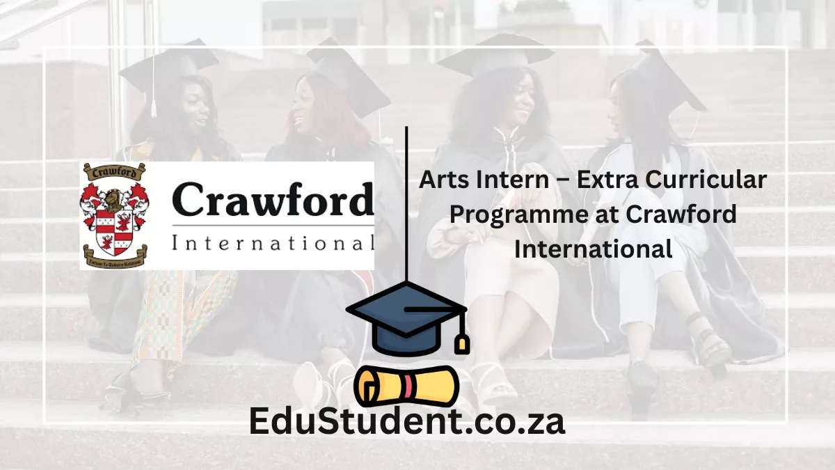 Arts Intern – Extra Curricular Programme at Crawford International
