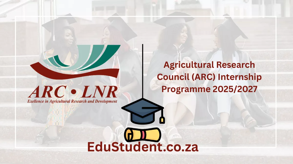 Agricultural Research Council (ARC) Internship Programme 2025/2027