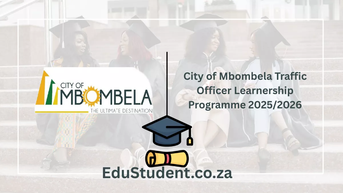 City of Mbombela Traffic Officer Learnership Programme 2025/2026