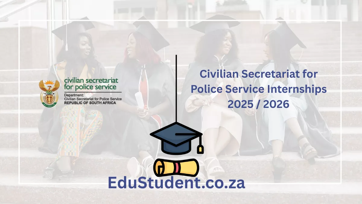 Civilian Secretariat for Police Service Internships 2025 / 2026