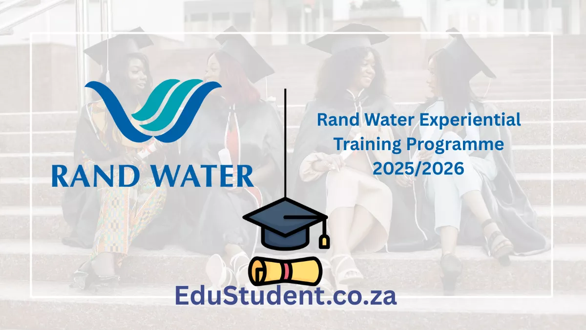 Rand Water Experiential Training Programme 2025/2026