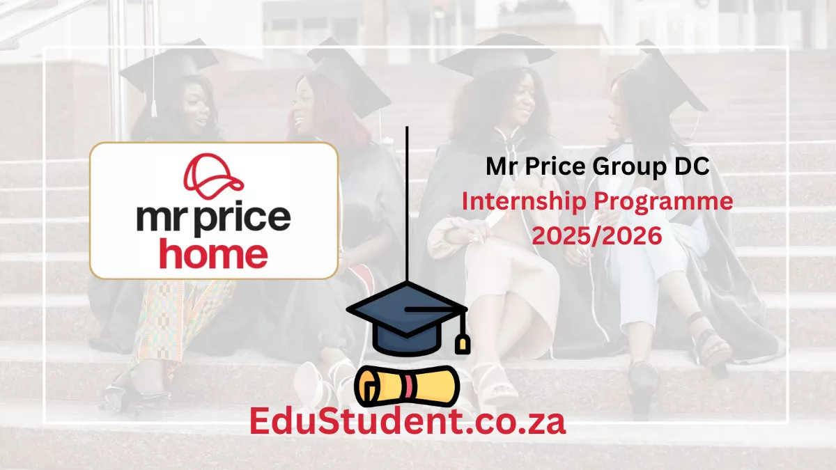 Mr Price Group DC Internship Programme 2025/2026