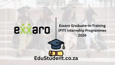 Exxaro Graduate-in-Training (PIT) Internship Programmes 2026