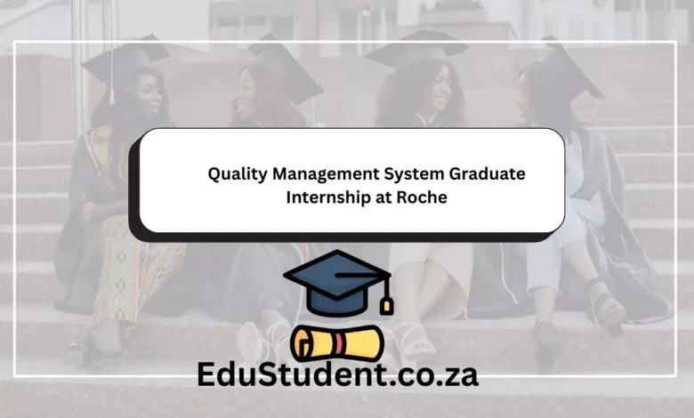 Quality Management System Graduate Internship at Roche