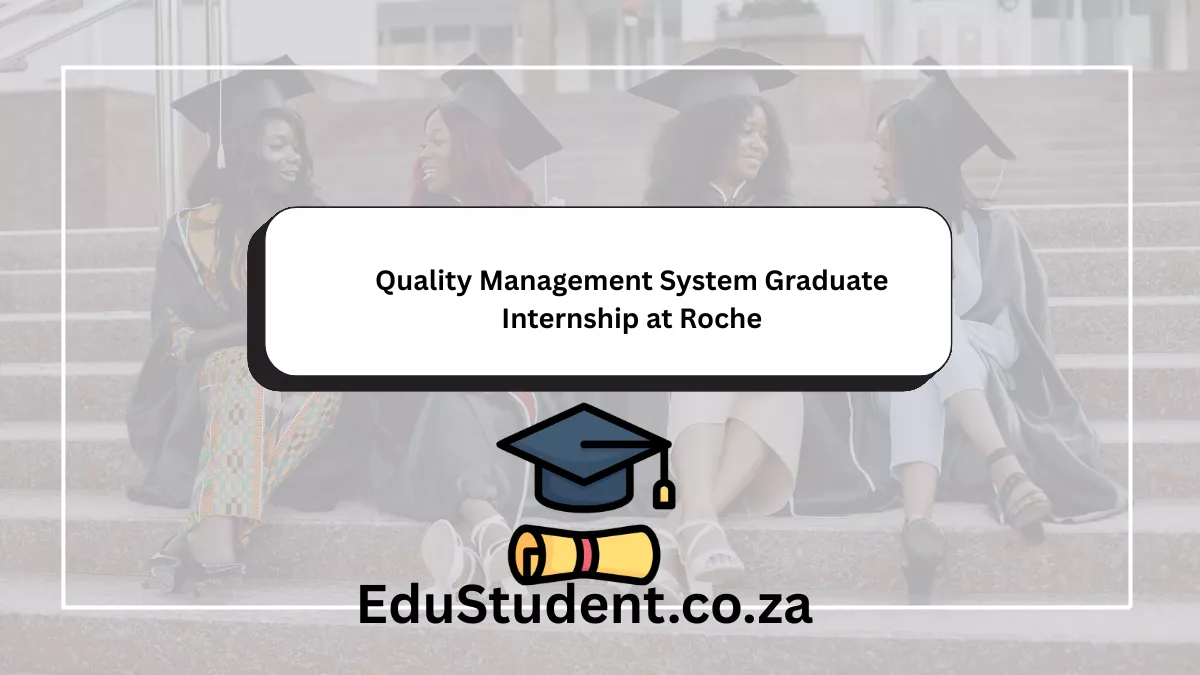 Quality Management System Graduate Internship at Roche