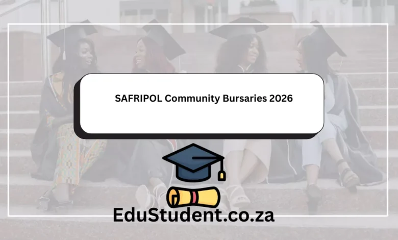 SAFRIPOL Community Bursaries 2026