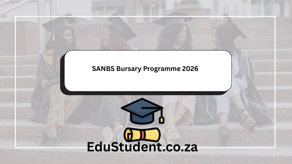 SANBS Bursary Programme 2026