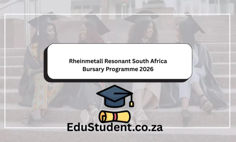 Rheinmetall Resonant South Africa Bursary Programme 2026