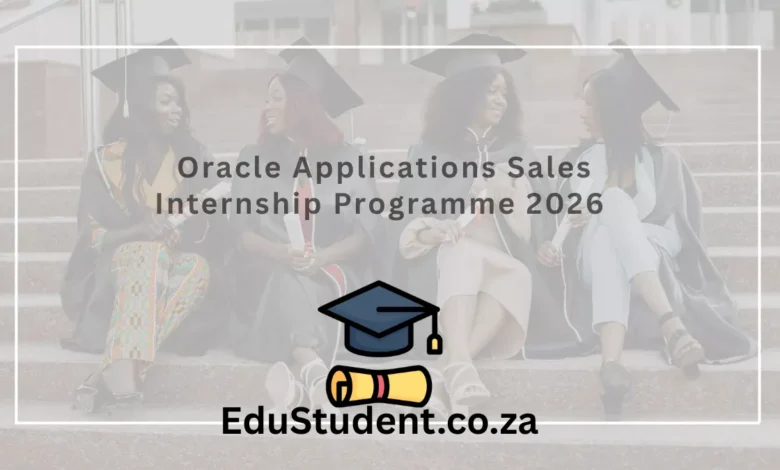 Oracle Applications Sales Internship Programme 2026