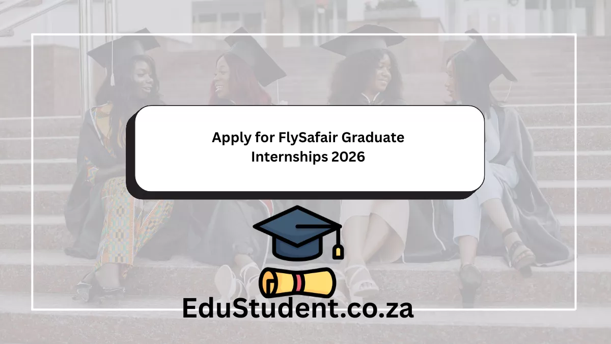 Apply for FlySafair Graduate Internships 2026