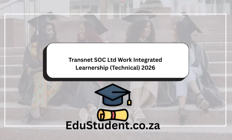 Transnet SOC Ltd Work Integrated Learnership (Technical) 2026