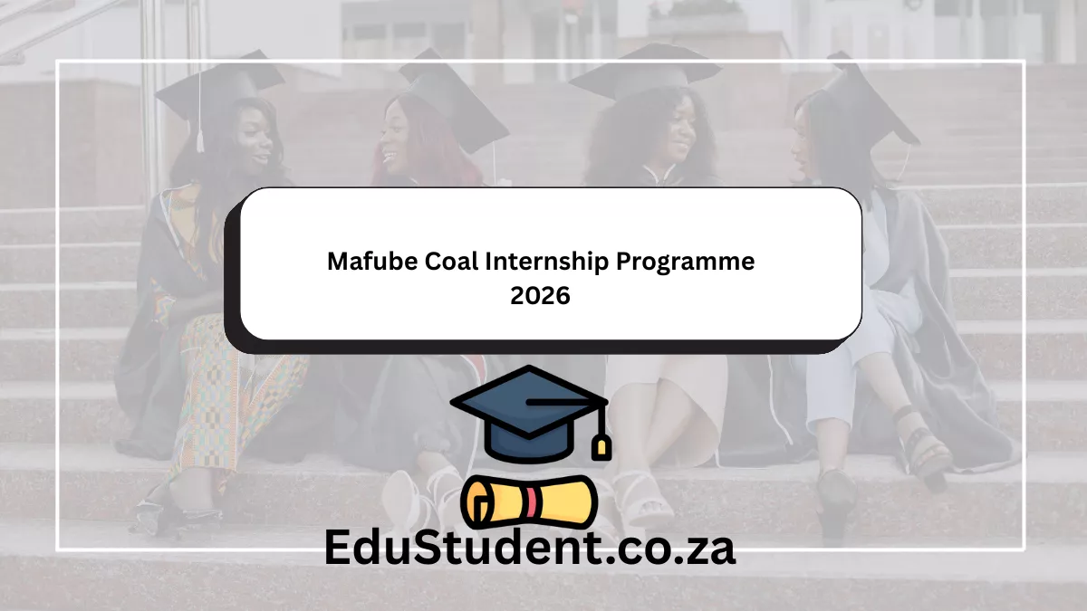 Mafube Coal Internship Programme 2026
