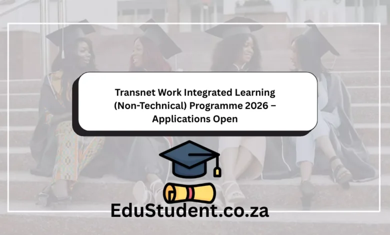Transnet Work Integrated Learning (Non-Technical) Programme 2026