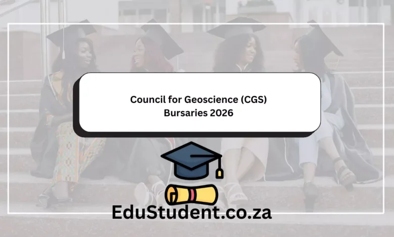 Council for Geoscience (CGS) Bursaries 2026
