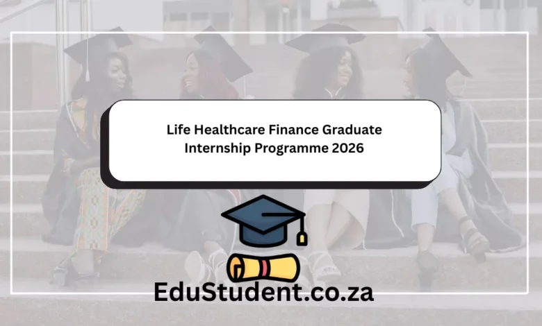 Life Healthcare Finance Graduate Internship Programme 2026