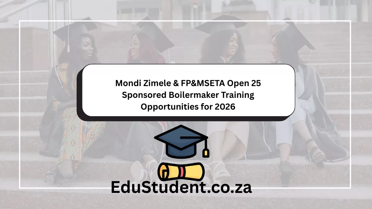 Mondi Zimele & FP&MSETA Open 25 Sponsored Boilermaker Training Opportunities for 2026