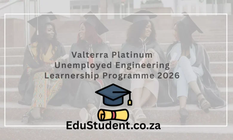 Valterra Platinum Unemployed Engineering Learnership Programme 2026
