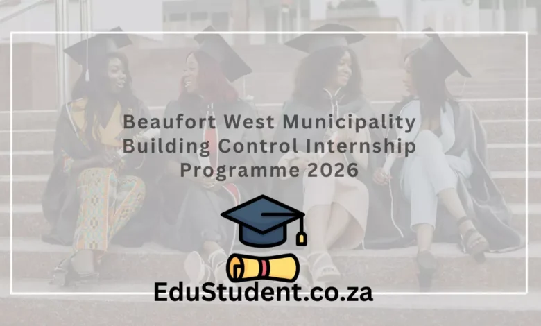 Beaufort West Municipality Building Control Internship Programme 2026