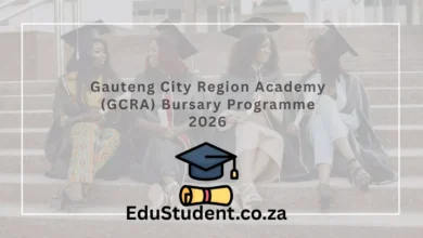 Gauteng City Region Academy (GCRA) Bursary Programme 2026
