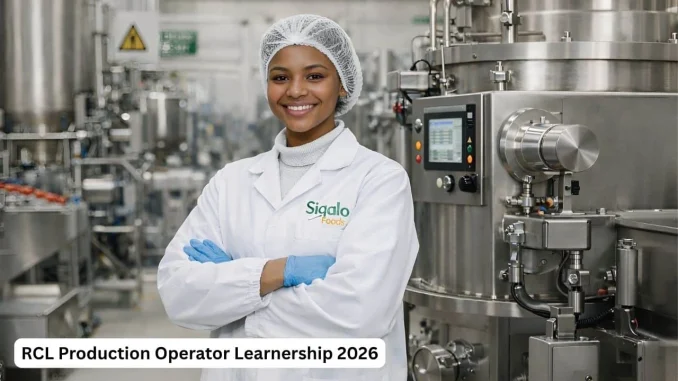 RCL Production Operator Learnership